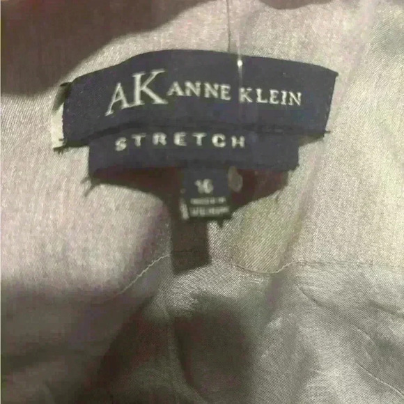 AK Anne Klein Gray Formal Dress Business Professional - Picture 5 of 5